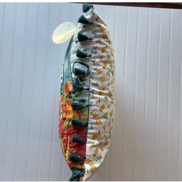 Pioneer Woman Pillow Harvest Pumpkin Charlie Hound Dog NWT Fall Autumn decor - Picture 11 of 13